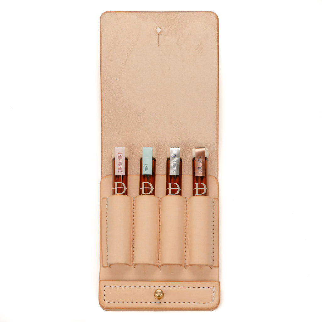 Handmade Four Finger Leather Case